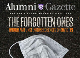 Western Alumni Gazette cover